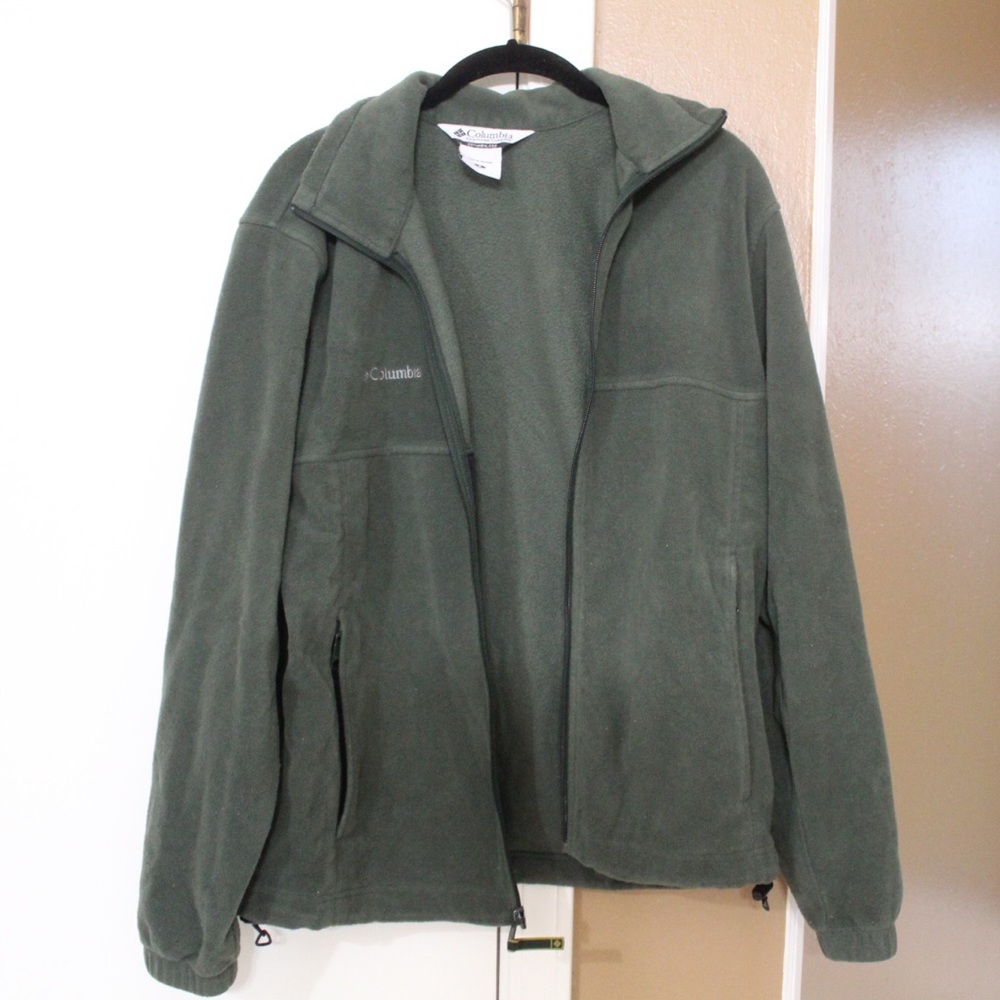 Columbia Fleece- Olive Green